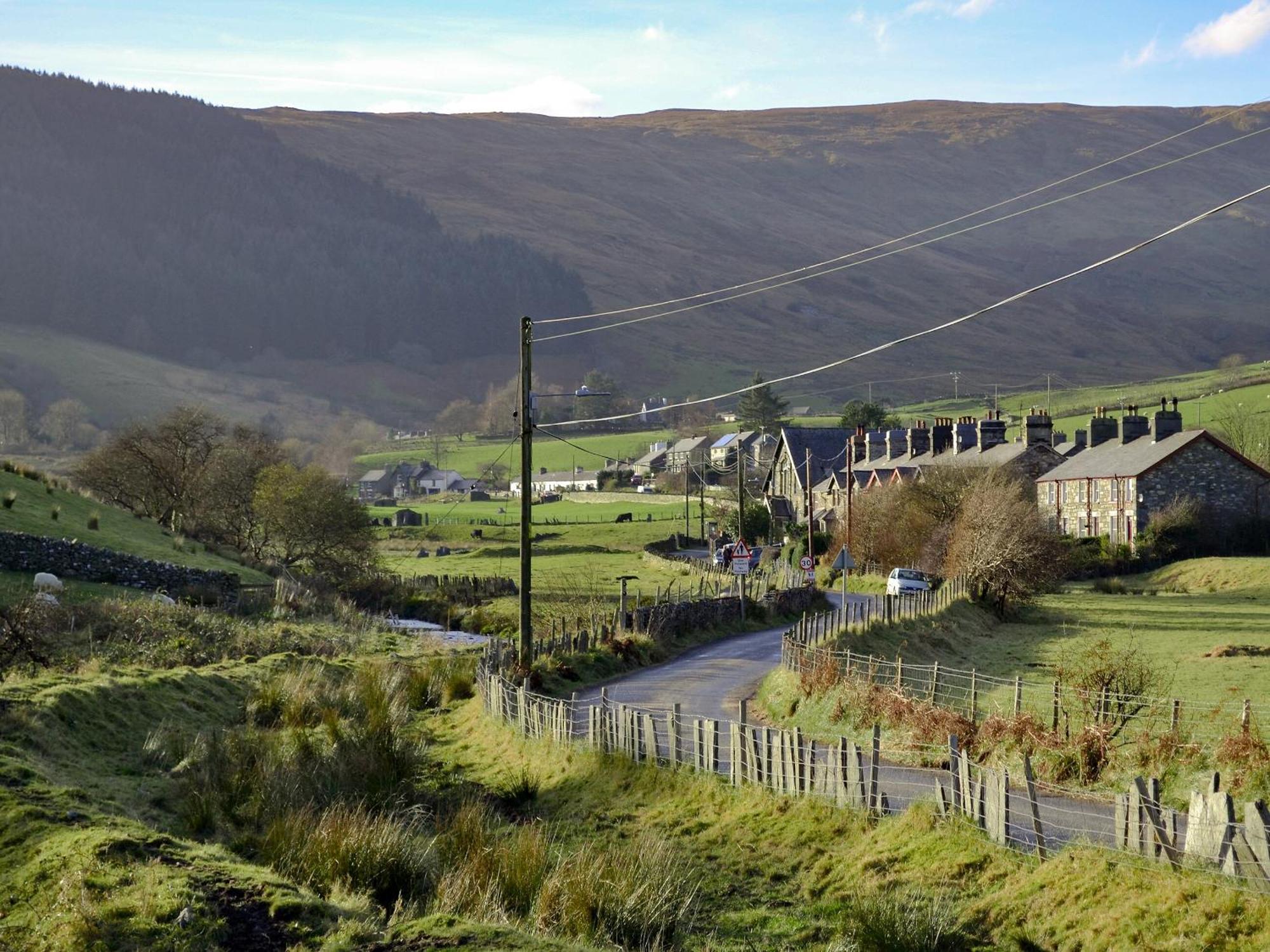 Bryn Rhos Goch Villa Dolwyddelan ภายนอก รูปภาพ